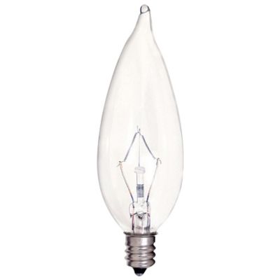 40W 120V CA9.5 E12 Krypton Clear Bulb by SATCO Lighting - Starlight Lighting USA and Canada